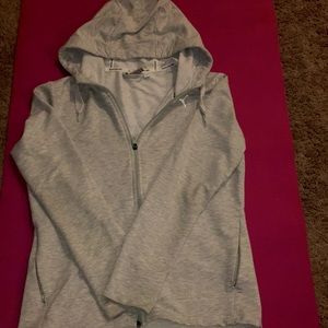 Gray Puma running sweater